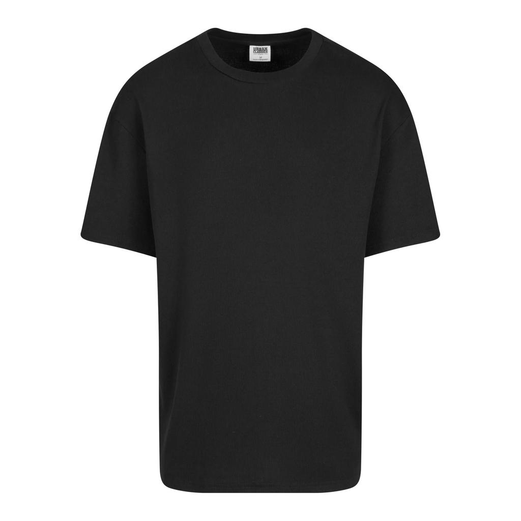 Urban Classics Herre Ribbestrikket Oversized T-skjorte