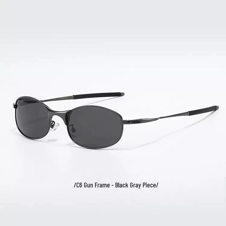 Retro-Futuristic Cat Eye Polarized Sunglasses with UV Protection for Cycling