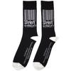 Slipknot Unisex Adult Stretched Barcode Logo Socks