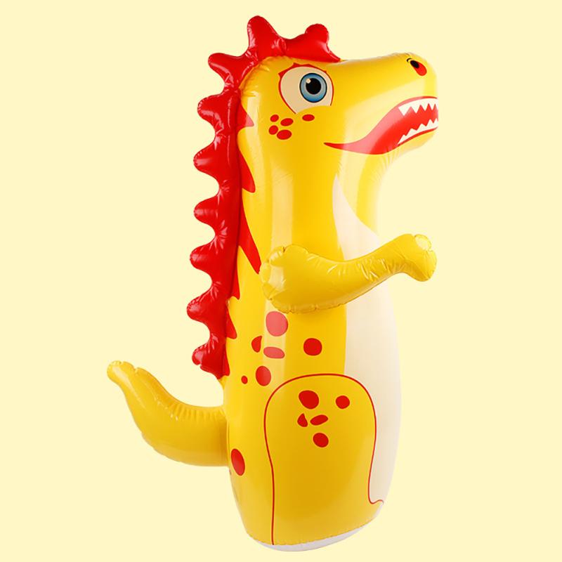 95cm Dinosaur Inflatable Tumbler Thickened Pvc Multifunctional Stage Props Cartoon Animal Toys For