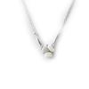 Les Trésors De Lily [I2597] - Silver Necklace 'Goddess Opal' Silver White (rhodium-plated) - 12 Mm