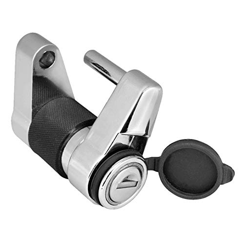 Trimax Trailer Hitch Coupler Lock, Steam Chrome Plated, Anti-Theft