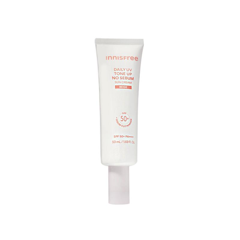 Innisfree sunscreen moisturizing for oily and dry skin Beige translucent sunscreen-50ml
