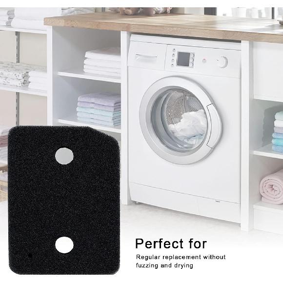 2 Pcs of Dryer Filters for Miele 9164761 Tumble Dryers Heat Pump Dryer, Sponge Filter Foam Filter Replacement Parts Filter Foam Sponge for Condenser
