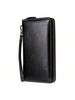 RFID Blocking Fashion Women Wallet Leather Long Zipper Clutch Purse Large Capacity Credit Card Holder Wallet
