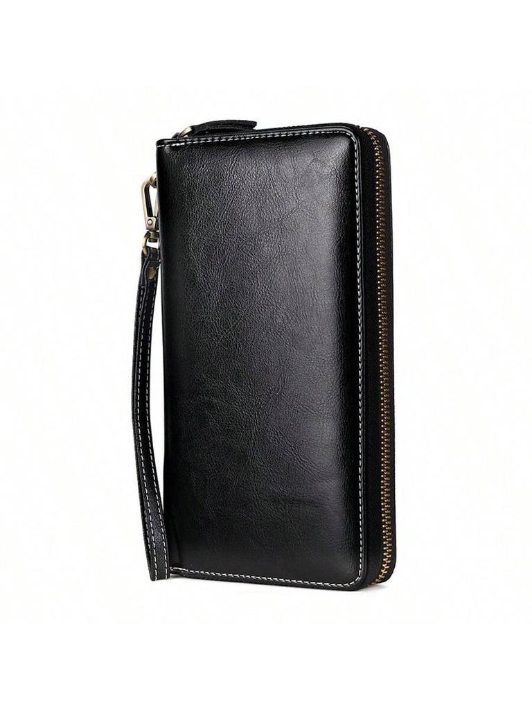 RFID Blocking Fashion Women Wallet Leather Long Zipper Clutch Purse Large Capacity Credit Card Holder Wallet