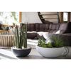 EDA Pot vasque GRAPHIT UP - 5,5L - Ø 30cm x H 12 cm - Gris anthracite