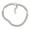 26S Spring Summer Collection Brand Logo Buckle Design Metal Necklace Women Necklace Silver ABH597-B24211-U9627