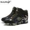 Fashion Camouflage Female Boots Women Casual Sneakers Lace up Autumn Winter Ankle Boots for Women Shoes Big Size 35-42 WSH3422