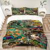 3pcs Turtles, TMNT Bedding Set. Soft and Comfortable with No Core Included (1x Duvet Cover + 2x Pillow Covers) yy251010191