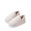 Cotton slippers winter bag and indoor home waterproof and non-slip thick-soled down cotton shoes for winter outer wear
