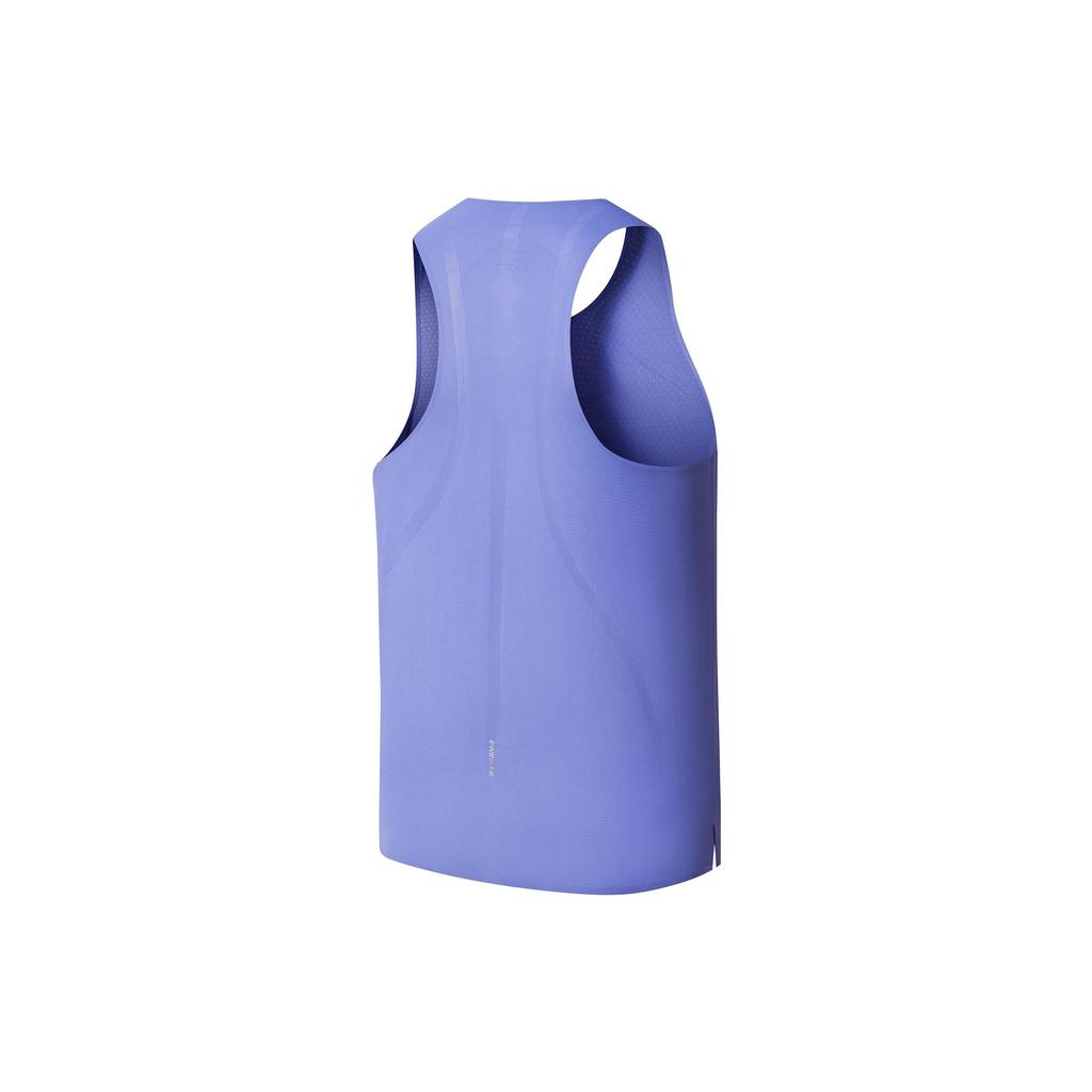 SAUCONY Logo Letter Print Racing Running Moisture Wicking Breathable Comfortable Round Neck Sleeveless Vest Men Tops Raspberry-Purple SC2230678A-PP12