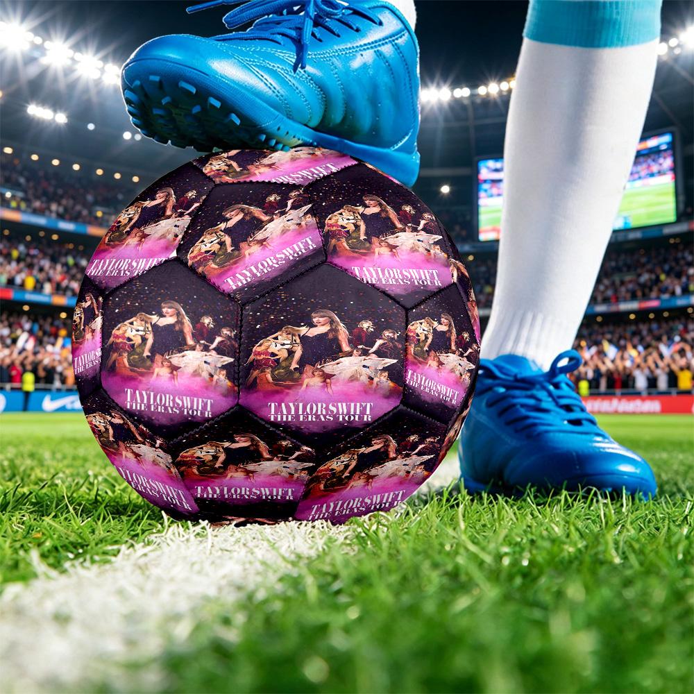 Taylor Swift Print Size 5 Soccer Ball Durable Shock?Absorbing Sports Ball For Training Match Outdoor Playing