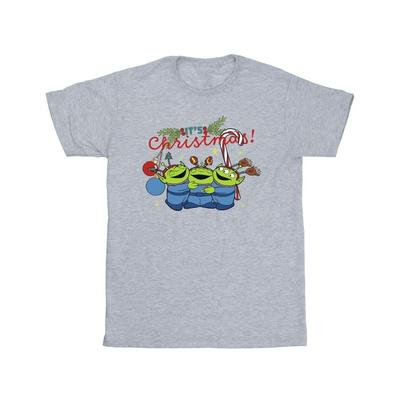 Boys Aliens Christmas T-Shirt