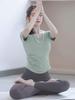 Stylish Women's Yoga & Pilates Fitness Top - 2026 New Short Sleeve Set
