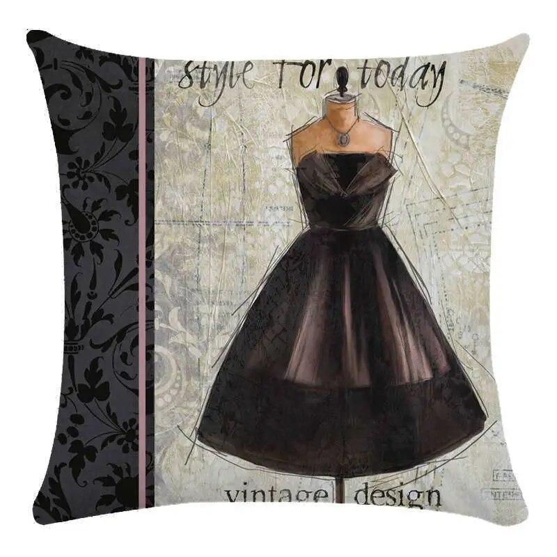 Fata de perna Printesa draguta Rochie de frumusete Canapea Scaun patrat Dormitor Sufragerie Mobilier pentru casa