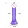 Crystal Jelly Realistic soft Dildo Penis Suction Cup Mini dicks Female Masturbation Erotic Cock Anal Sex Toys for Woman Lesbain