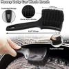 7Pcs Soft Bristle Wheel Brushes For Car Detailing Short Handle Design Non Scratch Plastic Cleaning Tools