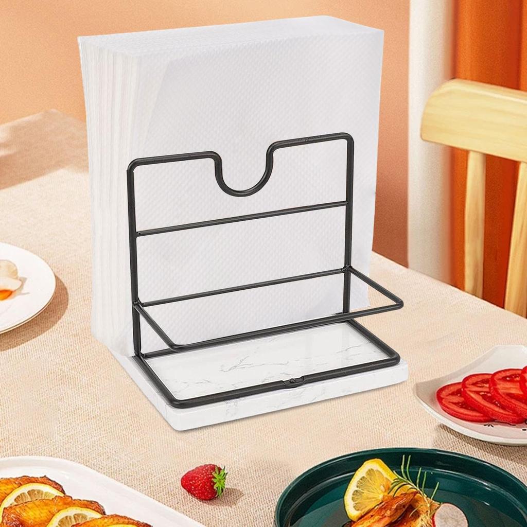 Tabletop Napkin Holder Napkin Rack Creative Multifunctional Stylish Napkin