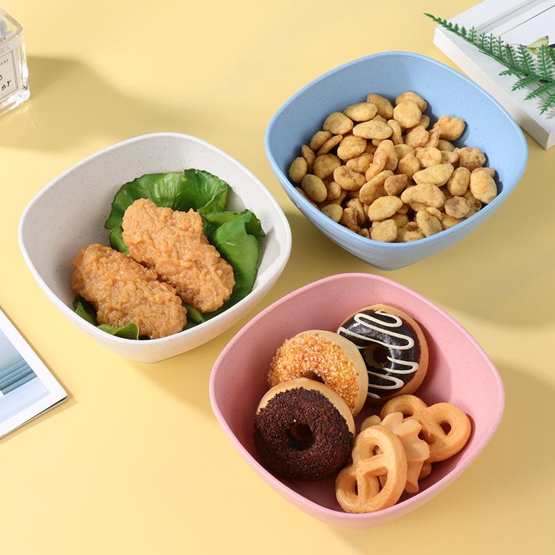 Haushalt Einfache Sturzfestigkeit Niedlich Gewürz Quadratische Schüssel