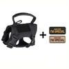 Abbigliamento per Gatti Accessori per Gatti Sicuro Pettorina Tattica Leash di Trazione Con Due Adesivi Per Gatti Cuccioli e Cani Piccoli