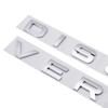 For Land Rover DISCOVERY Hood Rear Trunk Logo Sticker Round Font Letter Emblem Badge Car Styling Accessories XS3