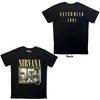 Nirvana Carbon TShirt Nevermind 91 Hotel Photo Black Back Print OFFICIAL