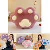 New Arrival Large Plush Animal Pillow With Cute Cat Claw Design For Girls Festival Gift