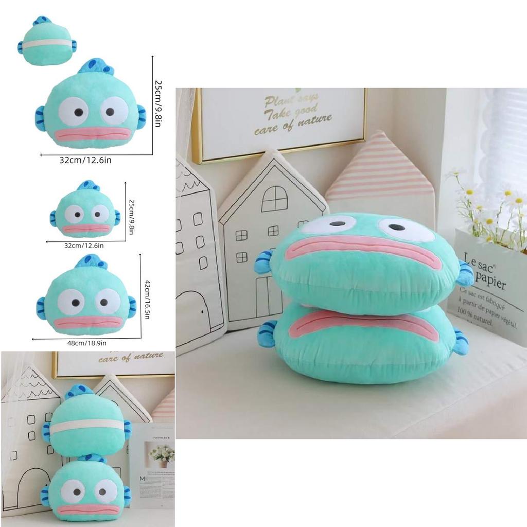 Cute And Soft Mermaid Hantham Plush Toy, Funny And Weird, Home Decor Gift