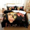 3D-Druck Lady Gaga Bettwäsche-Set Jungen Mädchen Twin Queen King Size Bettbezug Kissenbezug Bett Jungen Erwachsene Heimtextilien