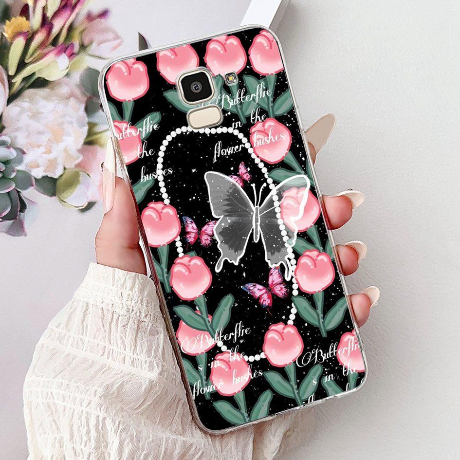 For Samsung Galaxy J6 2018 J600 SM-J600F Case Luxury Marble Dragon Soft Clear Silicone Phone Cover For Samsung J6 Plus J610 Capa