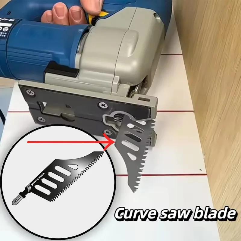 20/1PCS Jigsaw Blades Heavy Duty T-Shank Wood Aluminum Cutting Coarse Teeth Precision Tight Spaces Tools Replaceable Cut Tools