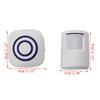 Wireless Doorbell Motion Sensor Door Chime Alarm Detector Shop Welcoming Bell Home Security Alarm UK Plug