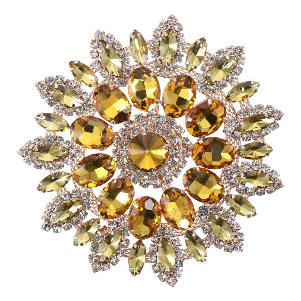 

Хрустальная пуговица Стразы Цветочная цепочка Цветной бриллиант Брошь Глаз лошади Дрель Аксессуары для одежды