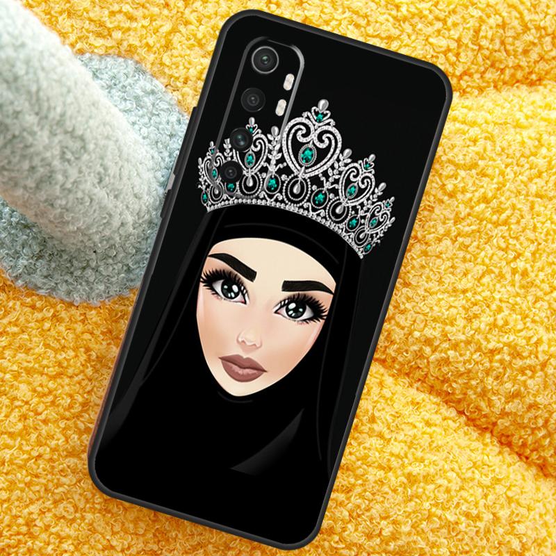 Muslim Islamic Girls Arabic Hijab Case For Xiaomi 15T 14T 13T 14 15 Ultra 17 Pro Max Cover For POCO F8 F7 F5 F6 X5 X6 X7 Pro
