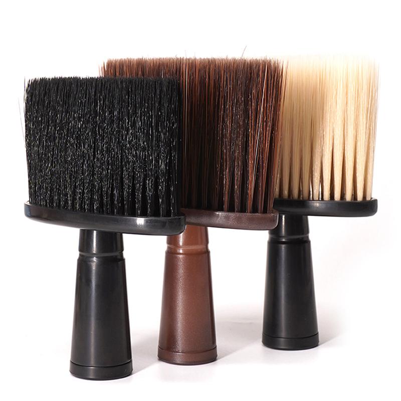 Profesionální kartáče Soft Neck Face Duster Kartáč Barber Hair Clean na vousy