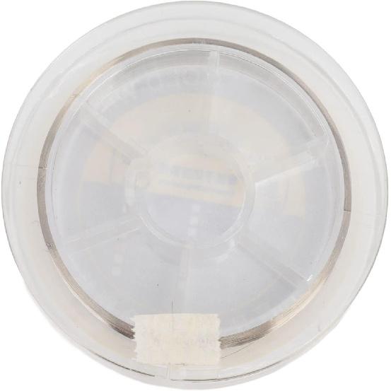 Zunate 0.05mm Tungsten Alloy Steel Screen Separation Wire, 500m, Silver, For Electronics Repair, Part Number: 1 8f50bf69-6789-4666-af63-9c30d2c79ead