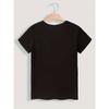 Women's Plus Size Y2K Style Basketball Heart Print T-Shirt – Comfy Loose Fit Casual CottonTee for Work, Home, or Outings