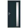 VidaXL Anthracite Front Door 98x208 Cm PVC 3157101