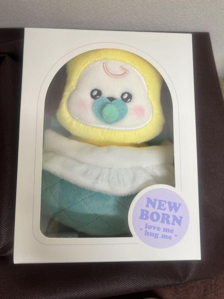 [USED] BT21 NEWBORN BABY Plush Toy Chimmy