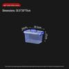 3D Printer Filament Storage Box - Thickened, Transparent, Large Capacity, Rectangular Household Container