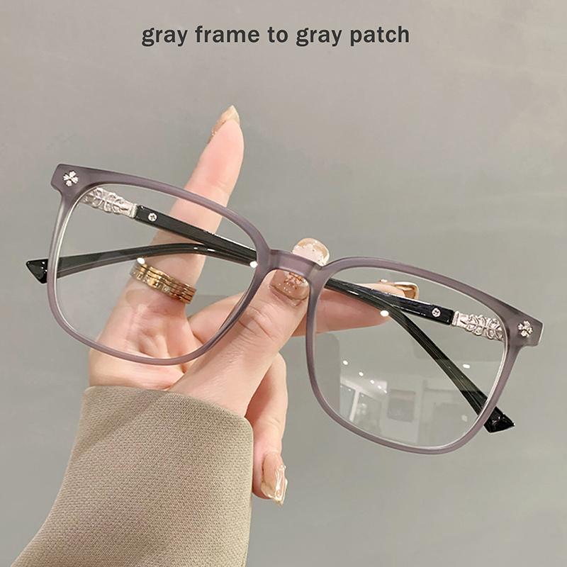 Stylish Ladies Photochromic Sun Glasses Anti-Glare Lightweight Eyeglasses Daily Outdoor Use