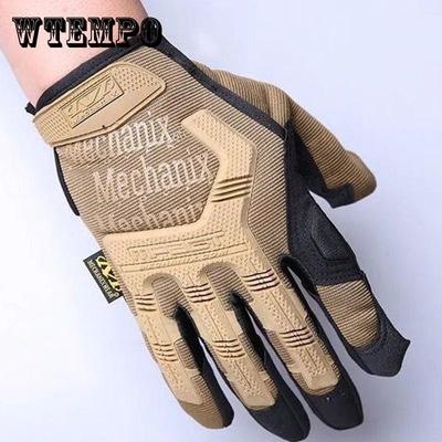 Mechanik Technik Rękawice taktyczne Męskie Odkryte Ochronne Antypoślizgowe Odporne na zużycie Rękawice Sił Specjalnych Kamuflaż
