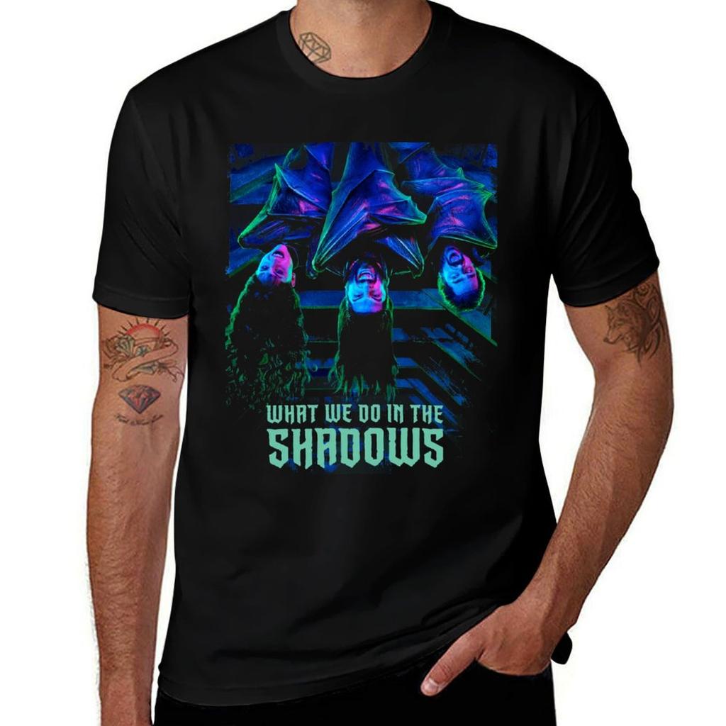What We Do In The Shadows TShirt Athletic Fit Sports Short Sleeve Top