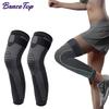 Bracetop Anti-Slip Lengthen Knee Pad Long Leg Sleeve Bandage Compression Knee Brace Running Sports Warmth Elastic Knee Protector