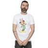 Disney Mens Mickey Mouse Easter Bunny T-Shirt