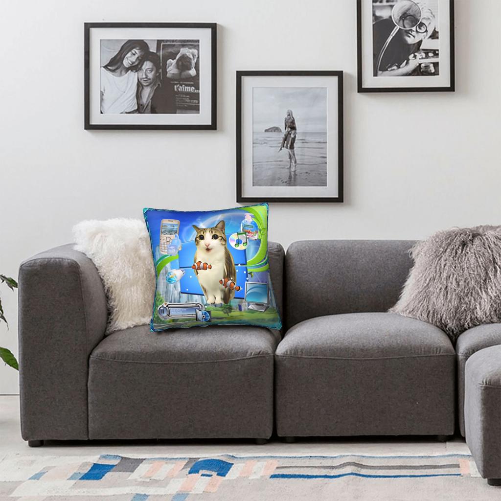 Frutiger Aero Ästhetik Kissenbezug Vintage Kissenbezug für Couch Sofa Schlafzimmer Weiche Kissenbezüge Geschenkidee