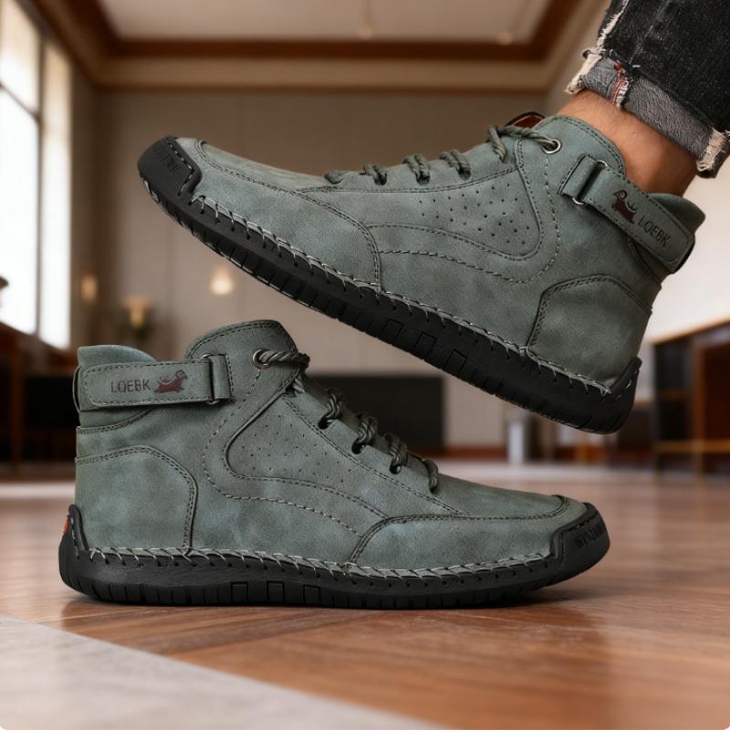 New Men's Leather Casual Shoes Men Shoes Design Sneakers  Moccasins Walking Flats Casual Male Work Shoes Homme