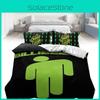 Billie Printed Eilish Duvet Cover Pillowcase Bedding Three Piece Set Bedroom Use