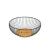 LISM Rattan Iron Fruit and Vegetable Drain Basket